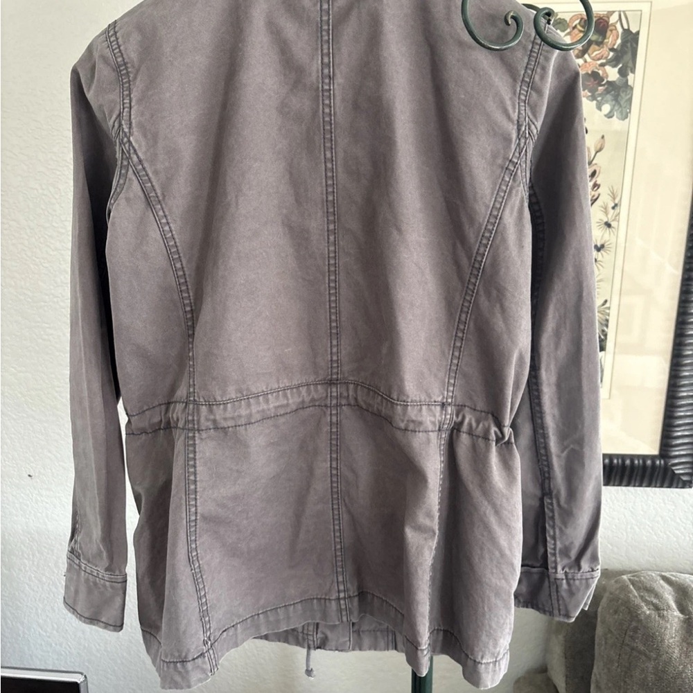 Madewell Slate Gray Fall Jacket - Picture 2 of 3